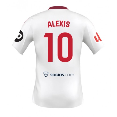 Sevilla Alexis Sanchez #10 Replica Home Stadium Shirt 2025-26 Short Sleeve Sevilla Alexis Sanchez #10 Replica Home Stadium Shirt 2025-26 Short Sleeve